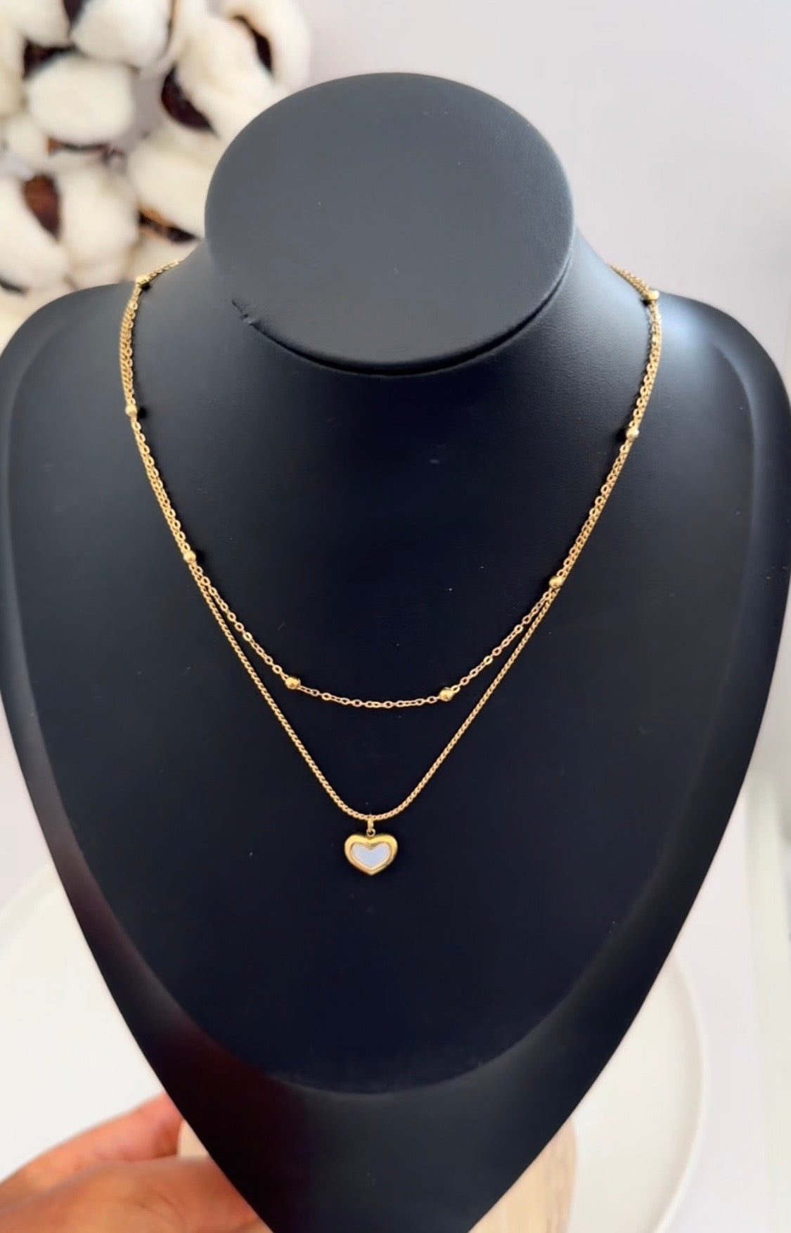 Stainless Steel Layered Necklace