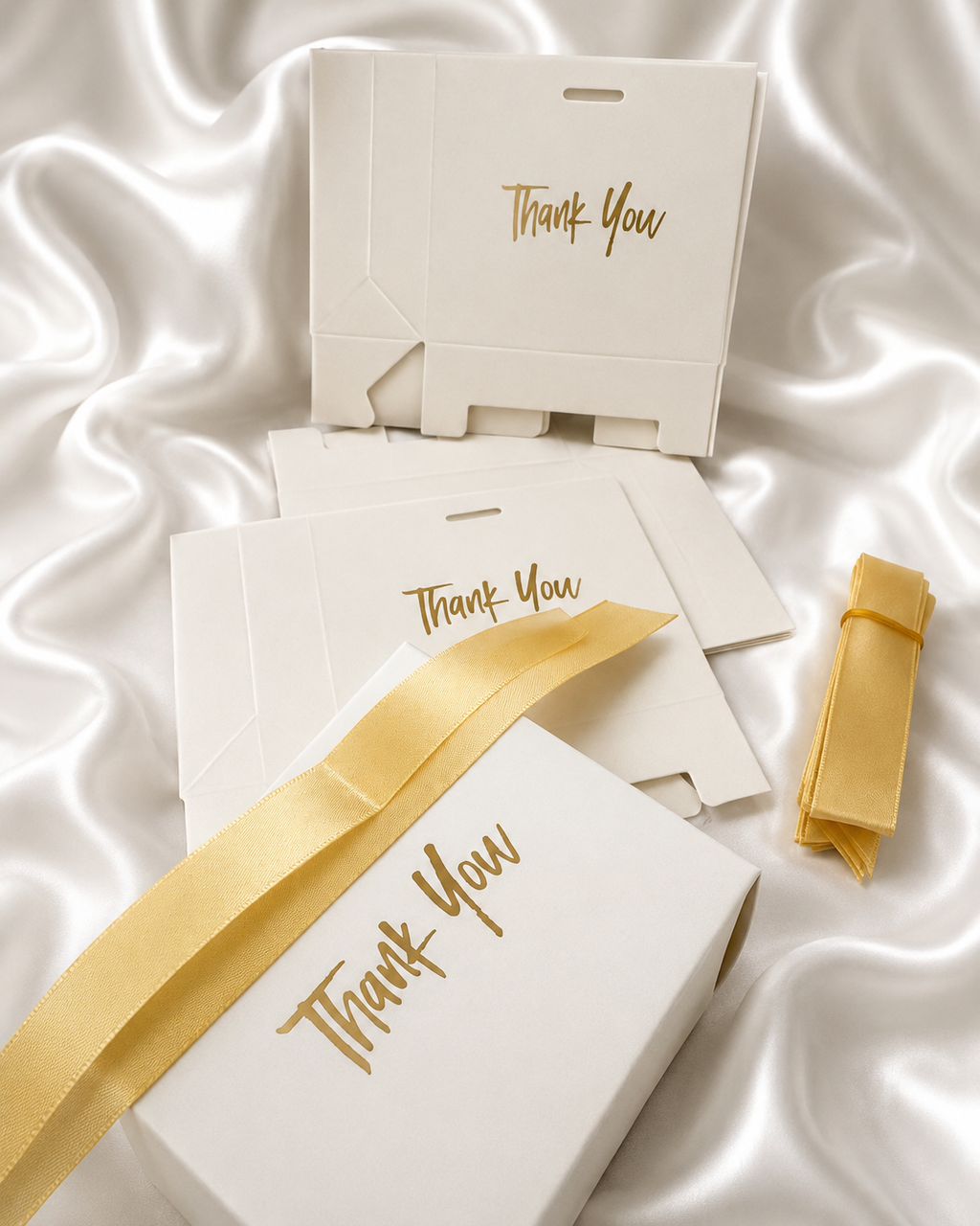 White Thank You Gift Bag