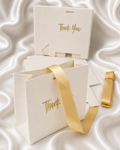 White Thank You Gift Bag