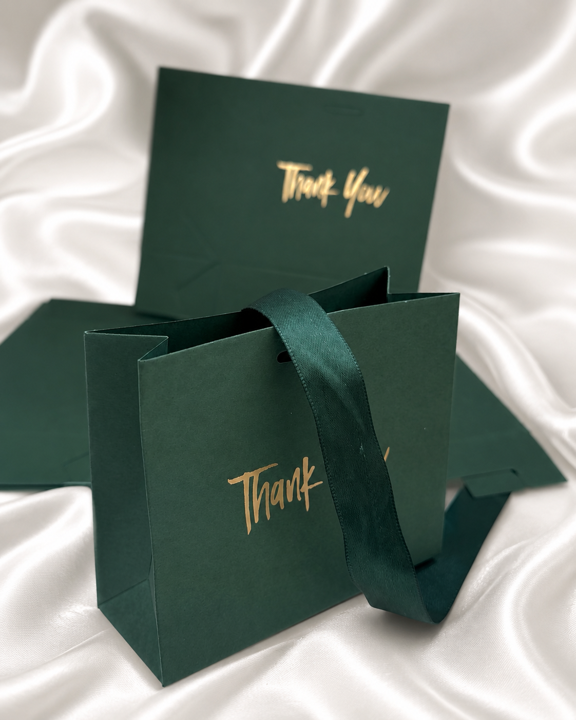 Green Thank You Gift Bag