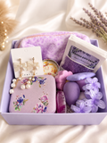 Lavender Bloom Self-Care Gift Box | Luxury Pamper Gift Set for Her
