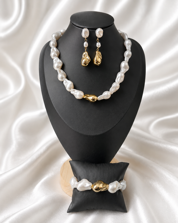 Baroque Pearl Jewellery Set