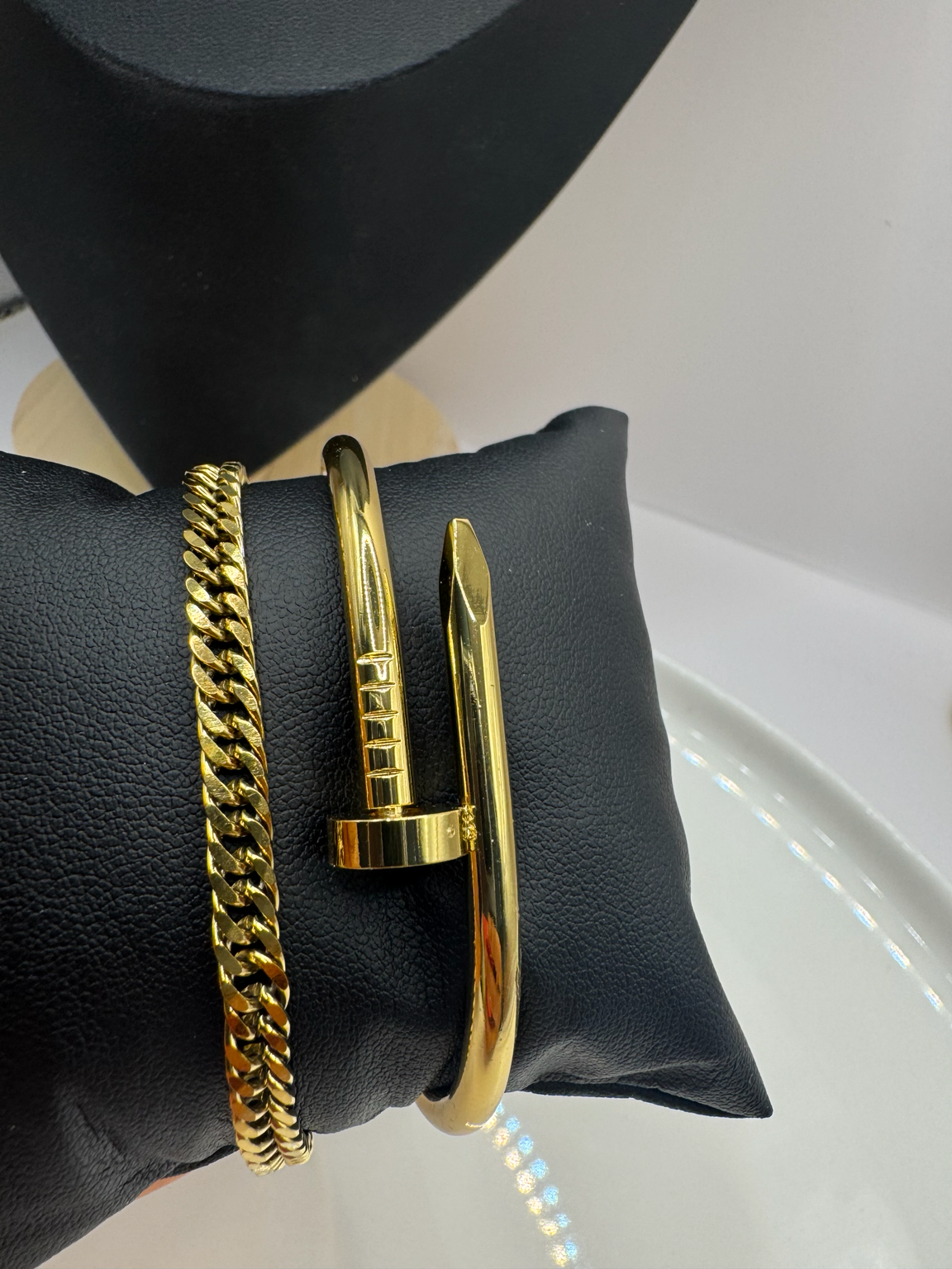 Cuban Bracelet Stack | Stainless Steel