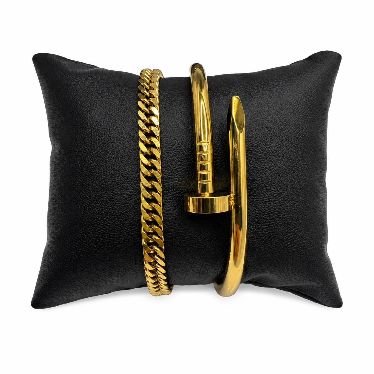 Cuban Bracelet Stack | Stainless Steel