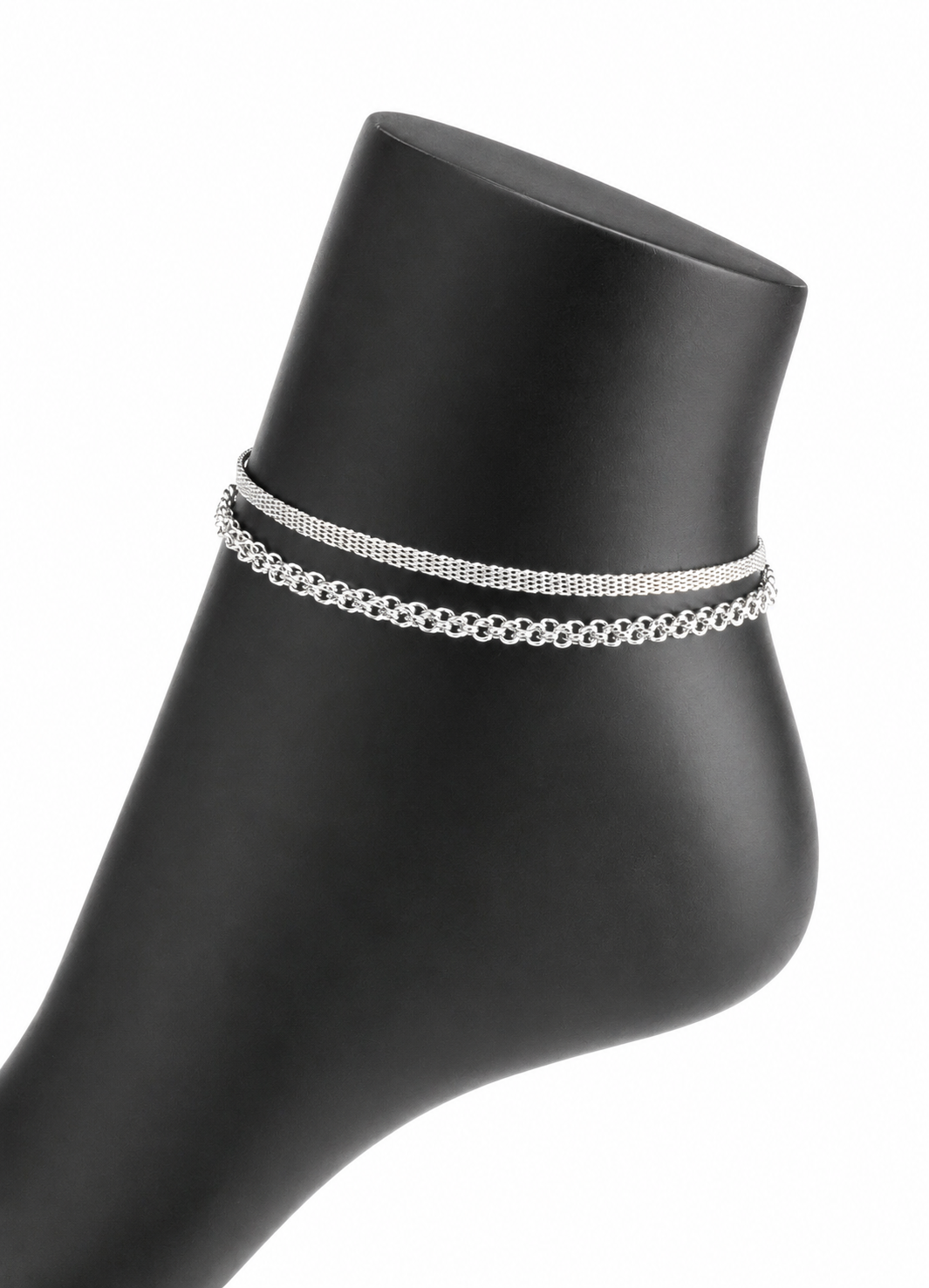 Stainless Steel Mesh&amp;Minimalist Anklets