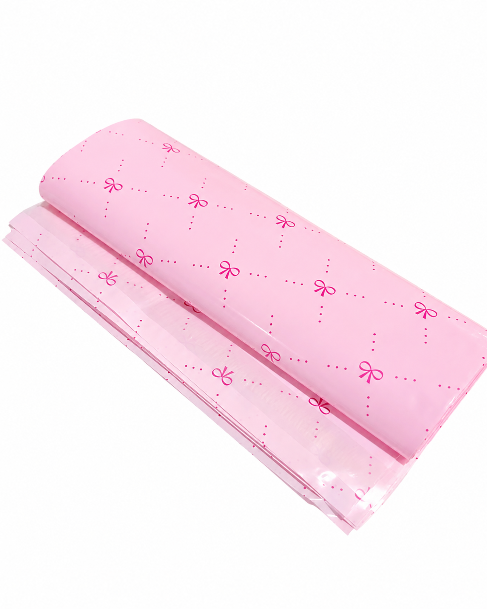photo-output-59 20PCS Pink Strand Courier Mailing Bags - Image 1